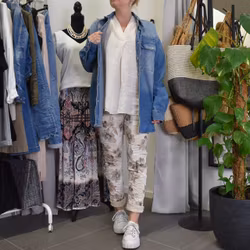 Linneblus Harper OFF WHITE - Stajl Agenturer