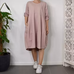 Sweatshirt-klänning Marian ROSE - Marta du Chateau
