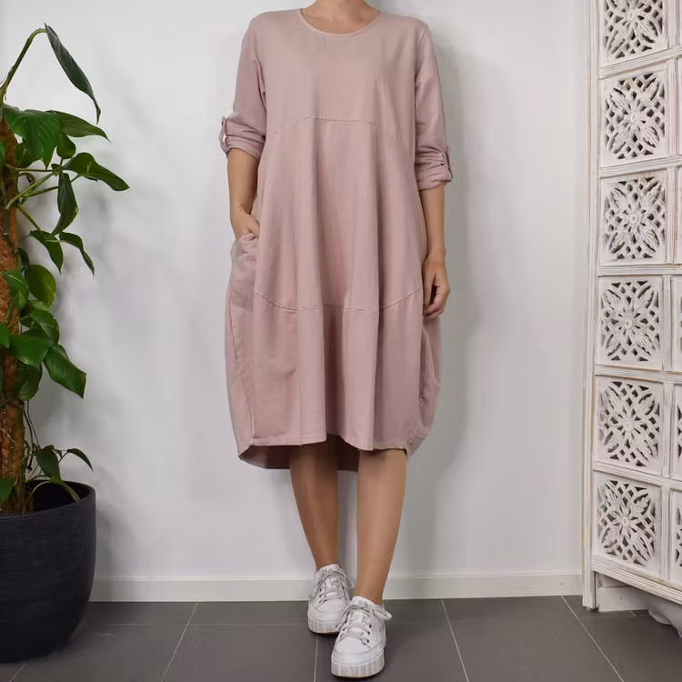 Sweatshirt-klänning Marian ROSE - Marta du Chateau