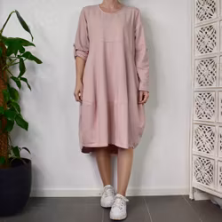 Sweatshirt-klänning Marian ROSE - Marta du Chateau