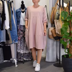 Sweatshirt-klänning Marian ROSE - Marta du Chateau