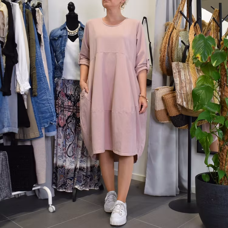 Sweatshirt-klänning Marian ROSE - Marta du Chateau