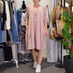 Sweatshirt-klänning Marian ROSE - Marta du Chateau