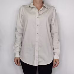 Bomullsskjorta BEIGE