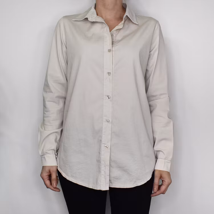 Bomullsskjorta BEIGE