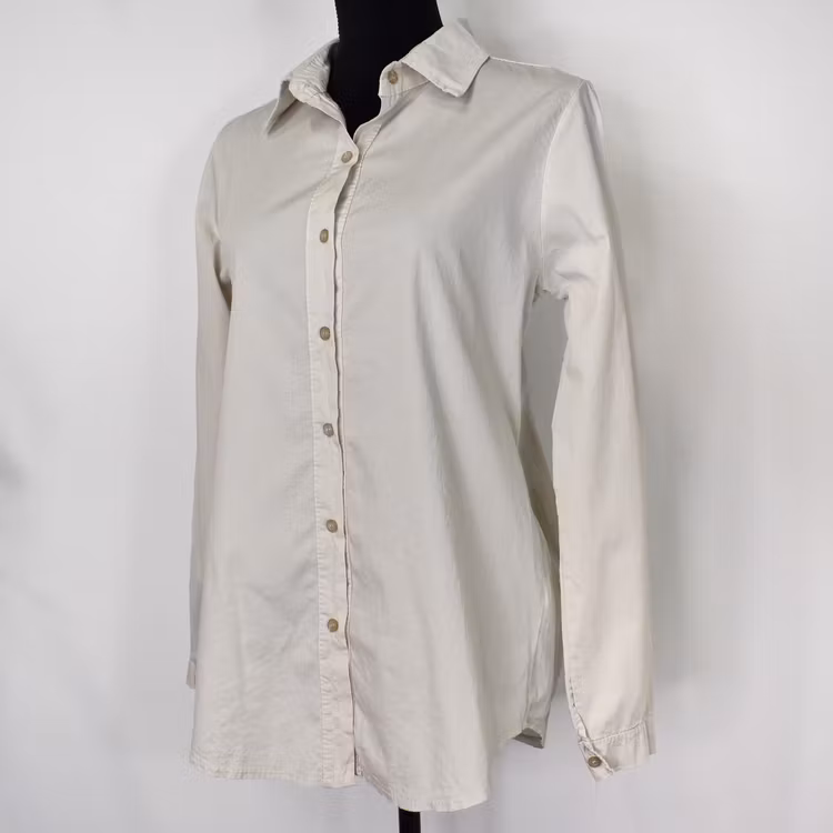 Bomullsskjorta BEIGE
