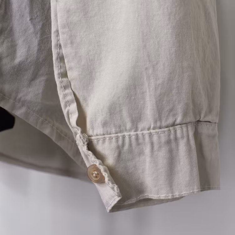 Bomullsskjorta BEIGE