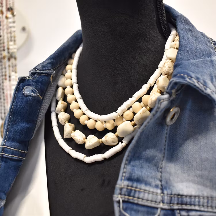 Halsband Celia IVORY - The Moshi