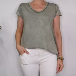 T-shirt KAKI - Stajl Agenturer