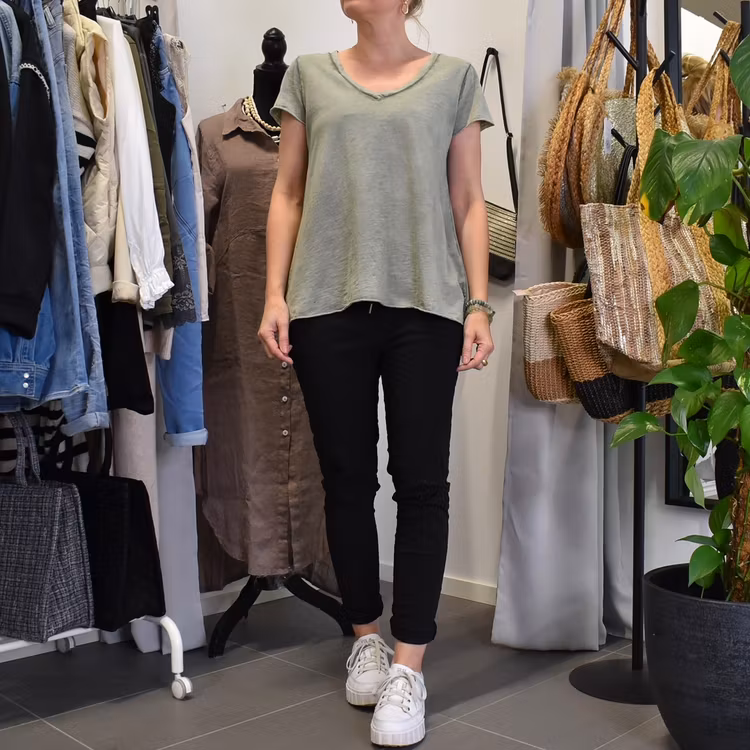 T-shirt KAKI - Stajl Agenturer