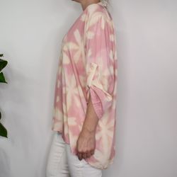 Blus Claudia Leaf ROSA - Stajl Agenturer