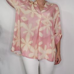 Blus Claudia Leaf ROSA - Stajl Agenturer