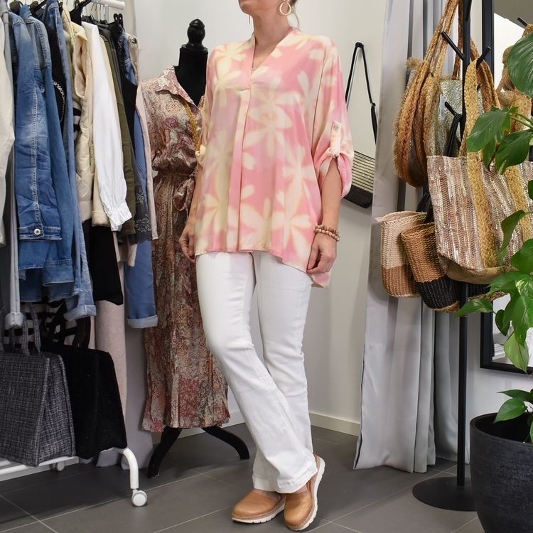 Blus Claudia Leaf ROSA - Stajl Agenturer
