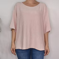 Stickad Ponchotröja ROSE
