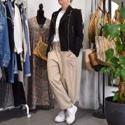Byxa Baggy Sophie BEIGE - Marta du Chateau