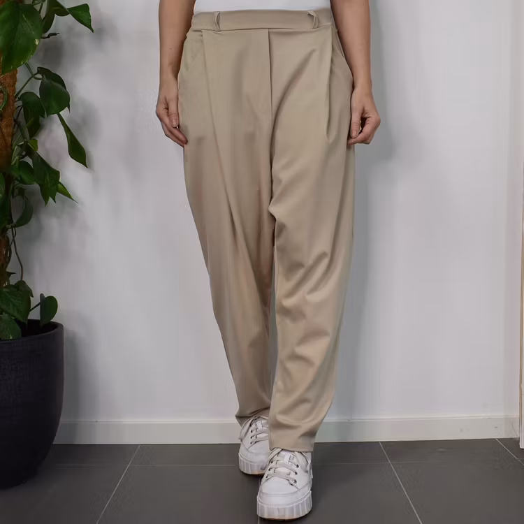 Byxa Baggy Sonya BEIGE - Marta du Chateau