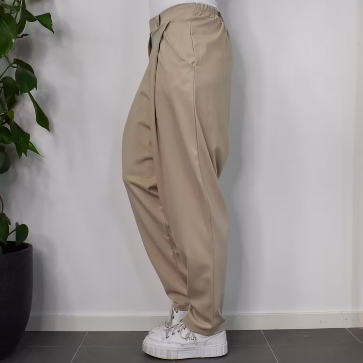 Byxa Baggy Sonya BEIGE - Marta du Chateau