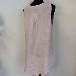 Linne/Ärmlös topp ROSE