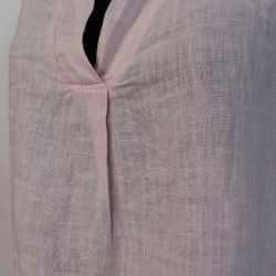 Linne/Ärmlös topp ROSE