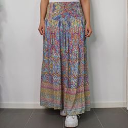 Volangkjol Princess Mönstrad SKY - Marta du Chateau