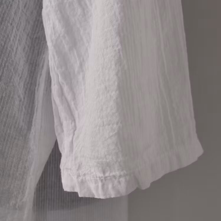 Bomullstunika Stripe VIT- Marta du Chateau