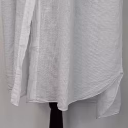 Bomullstunika Stripe VIT- Marta du Chateau
