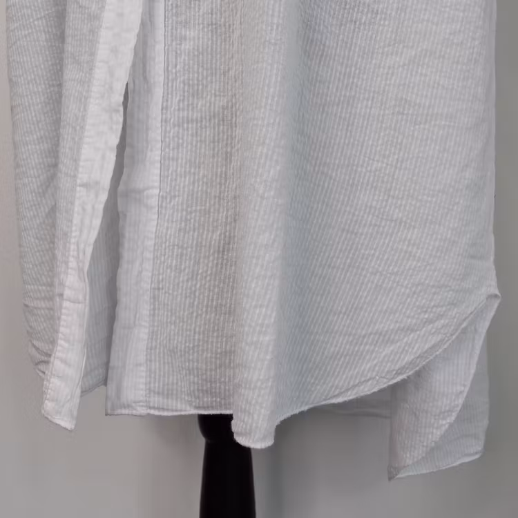Bomullstunika Stripe VIT- Marta du Chateau