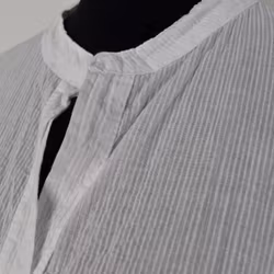 Bomullstunika Stripe VIT- Marta du Chateau