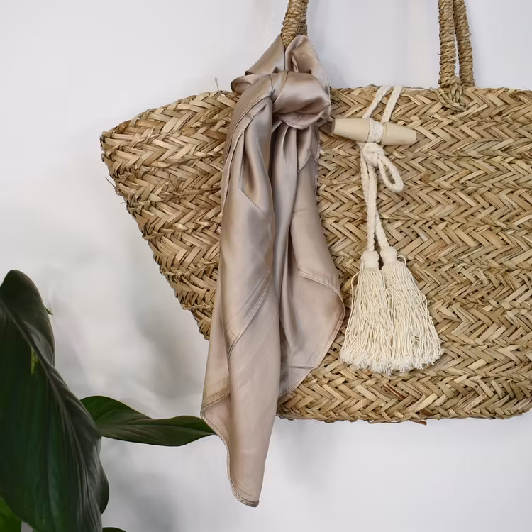 Scarf Kvadratisk TAUPE