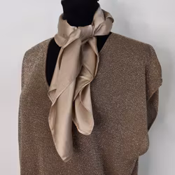 Scarf Kvadratisk TAUPE