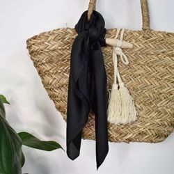 Scarf Kvadratisk SVART