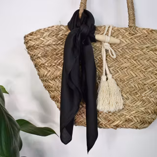 Scarf Kvadratisk SVART
