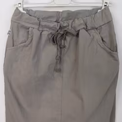 Kjol Stretchig TAUPE
