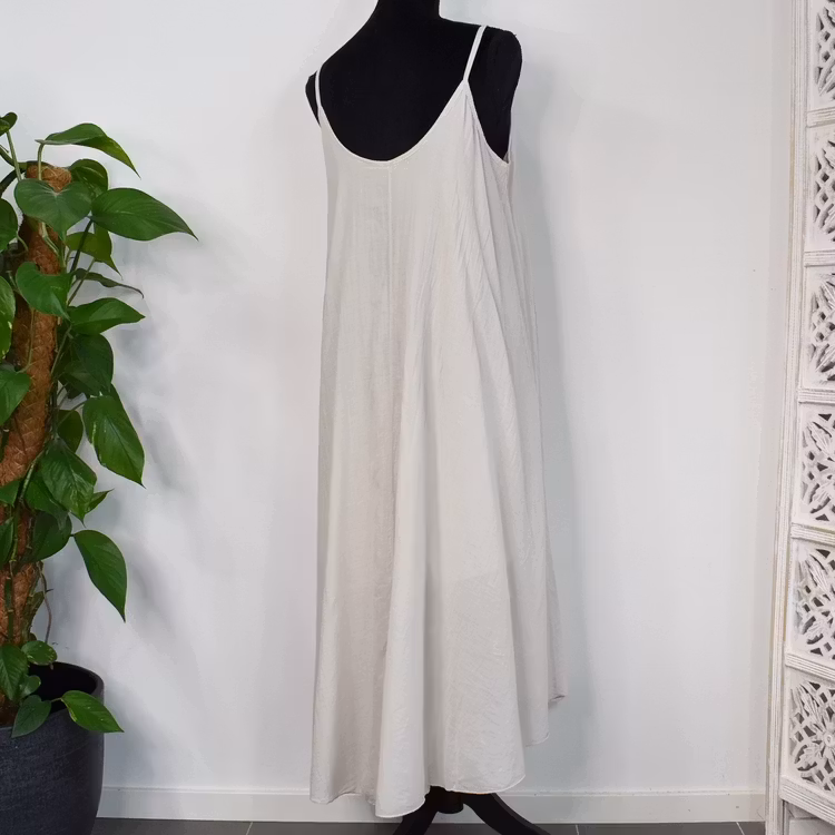 Klänning 2-delad BEIGE