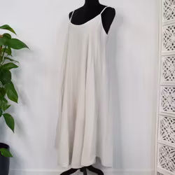 Klänning 2-delad BEIGE