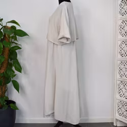 Klänning 2-delad BEIGE