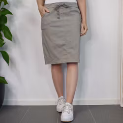 Kjol Stretchig TAUPE