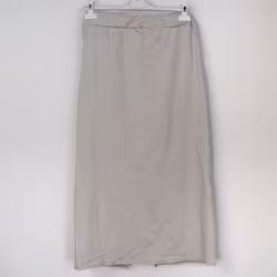 Kjol Lång Stretchig BEIGE