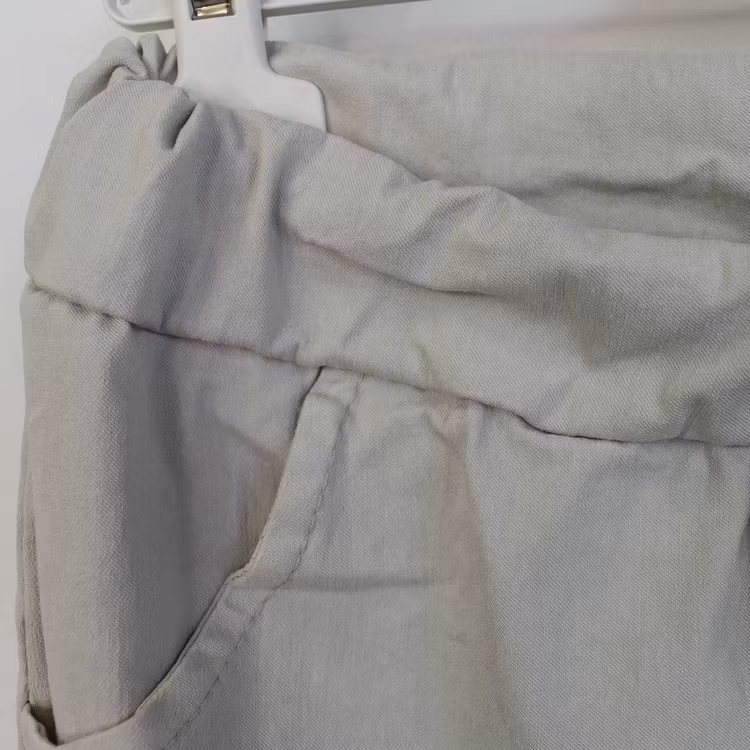 Kjol Lång Stretchig BEIGE