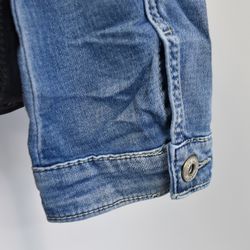 Jeansjacka med knappar BLÅ - Place du Jour