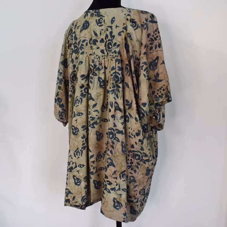 Topp Ibu Batik BROWN - Stajl Agenturer