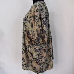 Topp Ibu Batik BROWN - Stajl Agenturer