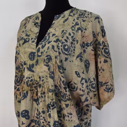 Topp Ibu Batik BROWN - Stajl Agenturer