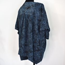 Topp Ibu Batik MÖRKBLÅ - Stajl Agenturer