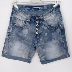 Jeansshorts Mönstrad LJUS BLÅ - Place du Jour