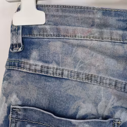Jeansshorts Mönstrad LJUS BLÅ - Place du Jour