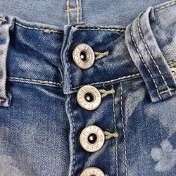 Jeansshorts Mönstrad LJUS BLÅ - Place du Jour