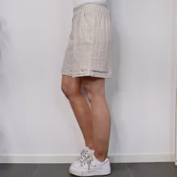 Linneshorts Sophia SABBIA - Marta du Chateau