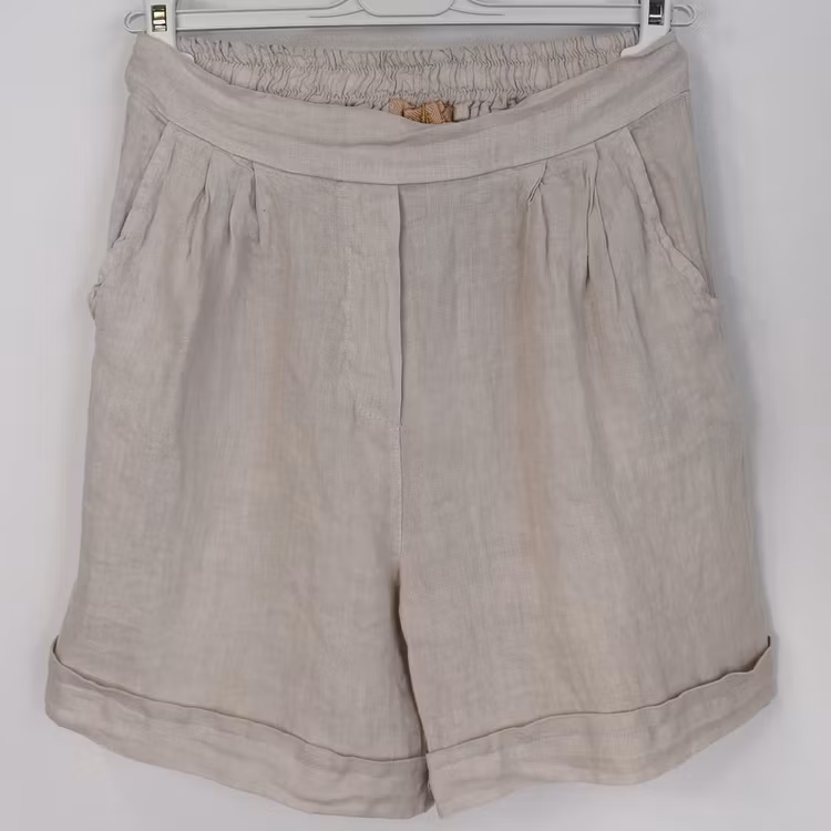 Linneshorts Sophia SABBIA - Marta du Chateau