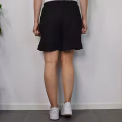 Linneshorts Sophia SVART - Marta du Chateau